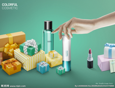 光影之魅 化妝品海報的視覺藝術與消費引導